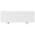 Jardinera de madera maciza de pino blanco 70x40x26,5