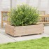 Jardinera de madera maciza de pino 90x60x26,5