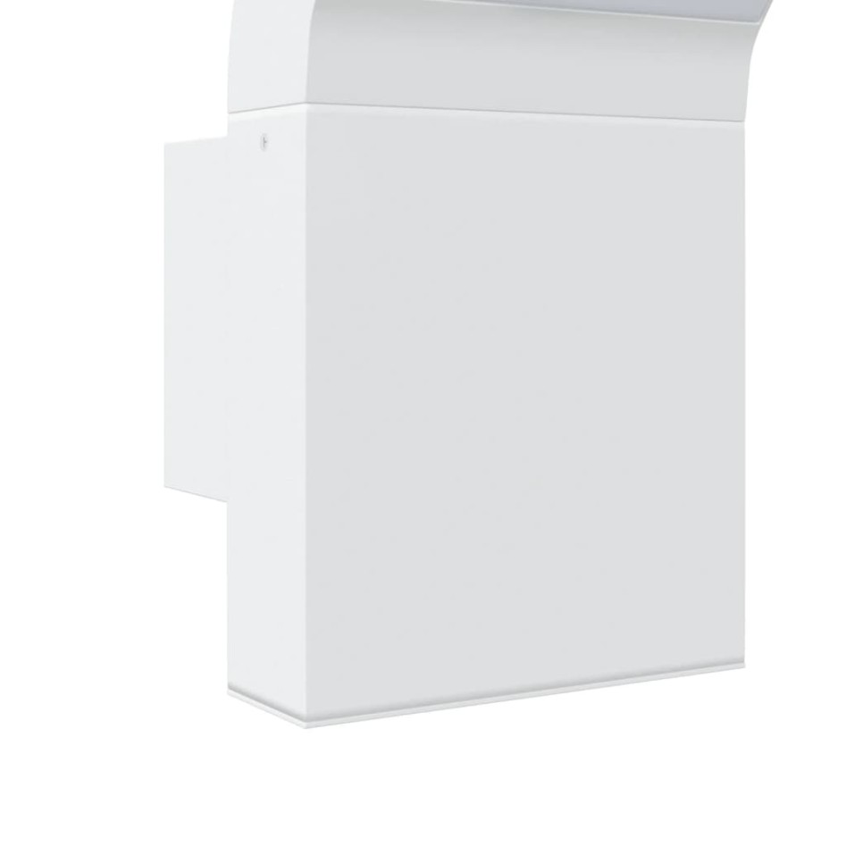 Lámparas de pared LED de exterior 2 uds aluminio fundido