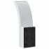 Lámparas de pared LED exterior con sensor 2 uds aluminio