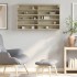 Vitrina de madera de ingeniería roble Sonoma 100x15x58
