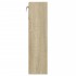 Vitrina de madera de ingeniería roble Sonoma 100x15x58
