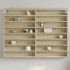 Vitrina de madera de ingeniería roble Sonoma 100x8,5x75