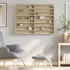 Vitrina de madera de ingeniería roble Sonoma 100x8,5x75