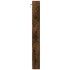 Vitrina de madera de ingeniería roble ahumado 100x8,5x75