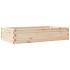 Jardinera de madera maciza de pino 110x60x23