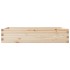 Jardinera de madera maciza de pino 110x60x23