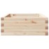 Jardinera de madera maciza de pino 110x60x23