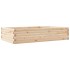 Jardinera de madera maciza de pino 110x60x23