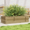 Jardinera de madera de pino impregnada 90x40x23 cm