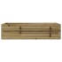 Jardinera de madera de pino impregnada 90x40x23