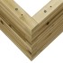 Jardinera de madera de pino impregnada 70x40x45,5