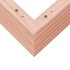 Jardinera madera maciza de abeto Douglas 70x70x23