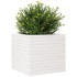 Jardinera madera maciza de pino blanco 50x50x45,5
