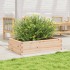 Jardinera de madera maciza de pino 90x60x23
