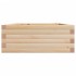 Jardinera de madera maciza de pino 90x60x23