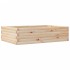 Jardinera de madera maciza de pino 90x60x23