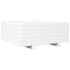 Jardinera de madera maciza de pino blanco 60x60x26,5