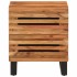 Mesita de noche de madera maciza de acacia 40x34x46