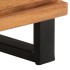 Mesita de noche de madera maciza de acacia 40x34x46