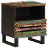 Mesitas de noche 2 uds de madera maciza reciclada 40x34x46