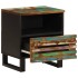 Mesitas de noche 2 uds de madera maciza reciclada 40x34x46