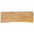Tablero de mesa borde natural madera maciza mango 110x40x2,5