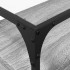Mueble TV cristal y madera ingeniería gris Sonoma 80x35x51