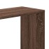 Librería de 5 niveles madera marrón roble 80,5x23,5x162,5