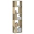 Librería de 5 niveles madera roble Sonoma 45x23,5x162,5