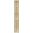 Librería de 5 niveles madera roble Sonoma 45x23,5x162,5