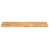 Tablero de mesa borde natural madera maciza mango 120x40x2,5