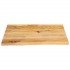 Tablero de mesa borde natural madera maciza mango 60x60x2,5