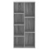 Estantería de madera de ingeniería gris Sonoma 50x25x105