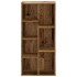 Estantería madera de ingeniería color envejecido 50x25x105