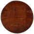 Tablero de mesa redondo madera maciza reciclada Ø 60x3,8