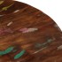 Tablero de mesa redondo madera maciza reciclada Ø 60x3,8