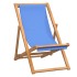 Silla de jardín de teca azul 56x105x96