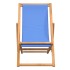Silla de jardín de teca azul 56x105x96