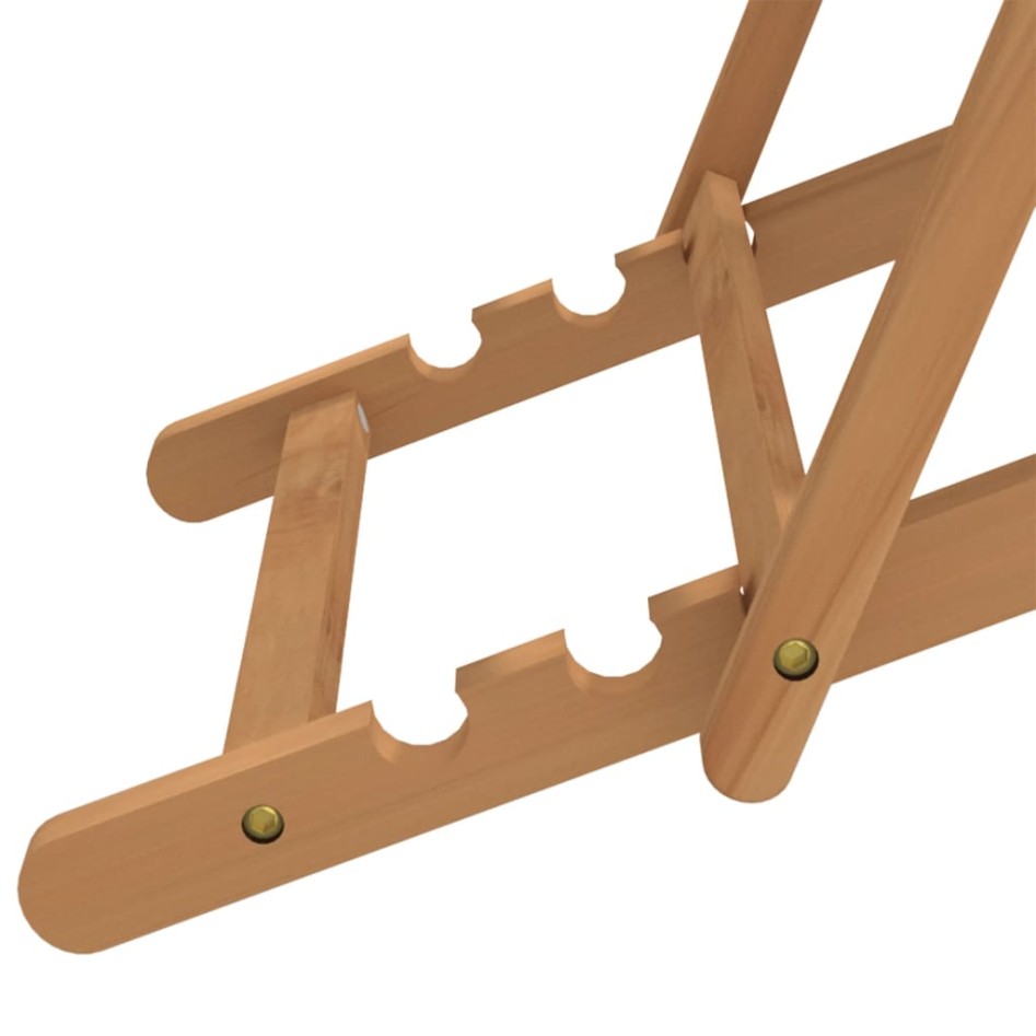 Silla de jardín de teca azul 56x105x96