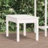 Banco de jardín madera maciza pino blanco 80x44x45