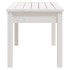 Banco de jardín madera maciza pino blanco 80x44x45