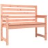 Banco de jardín madera maciza abeto de Douglas 109x48x91,5
