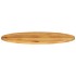 Tablero de mesa ovalado madera maciza de mango 140x50x2,5