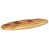 Tablero de mesa ovalado madera maciza de mango 140x50x2,5