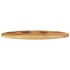 Tablero de mesa ovalado madera maciza de mango 140x50x2,5