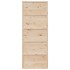 Puerta de granero madera maciza de pino 80x208