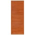 Puerta de granero madera maciza pino marrón miel 80x208