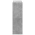 Estantería de madera de ingeniería gris hormigón 102x32x102