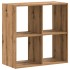 Estantería de madera ingeniería roble artisian 68,5x32x68,5
